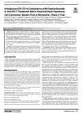 Cover page: Intralesional SD-101 in Combination with Pembrolizumab in Anti-PD-1 Treatment-Naïve Head and Neck Squamous Cell Carcinoma: Results from a Multicenter, Phase II Trial.