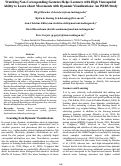 Cover page: Watching Non-Corresponding Gestures Helps Learners with High VisuospatialAbility to Learn about Movements with Dynamic Visualizations: An fNIRS Study