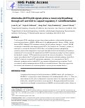 Cover page: Alternative ZAP70-p38 signals prime a classical p38 pathway through LAT and SOS to support regulatory T cell differentiation