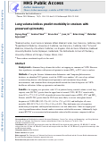 Cover page: Lung volume indices predict morbidity in smokers with preserved spirometry