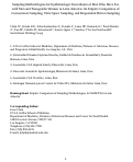 Cover page: Sampling Methodologies for Epidemiologic Surveillance of Men Who Have Sex with Men and Transgender Women in Latin America: An Empiric Comparison of Convenience Sampling, Time Space Sampling, and Respondent Driven Sampling