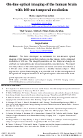 Cover page: On-line optical imaging of the human brain with 160-ms temporal resolution.