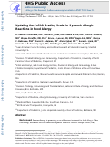 Cover page: Updating the CoFAR Grading Scale for Systemic Allergic Reactions in Food Allergy.