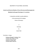 Cover page: Genetic and structural studies of gross chromosomal rearrangements mediated by divergent homology in S. cerevisiae