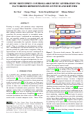 Cover page: Music SketchNet: Controllable Music Generation via Factorized Representations of Pitch and Rhythm