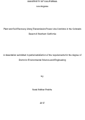 Cover page: Plant and Soil Recovery Along Transmission Power Line Corridors in the Colorado Desert of Southern California