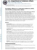 Cover page: Racial/ethnic differences in contraceptive preferences, beliefs, and self-efficacy among women veterans