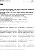 Cover page: Microbial methanogenesis in the sulfate-reducing zone of sediments in the Eckernförde Bay, SW Baltic Sea