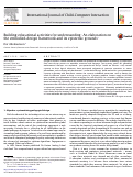 Cover page: Building educational activities for understanding: An elaboration on the embodied-design framework and its epistemic grounds