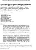 Cover page: A History of Possible Futures: Multipath Forecasting of Social Breakdown, Recovery, and Resilience