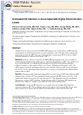 Cover page: Untreated HIV Infection Is Associated With Higher Blood Alcohol Levels