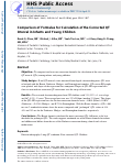 Cover page: Comparison of Formulas for Calculation of the Corrected QT Interval in&nbsp;Infants and Young Children