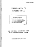 Cover page: THE CLOVERLEAF THREE PHASE RADIOFREQUENCY SYSTEM