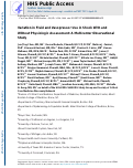 Cover page: Variation in Fluid and Vasopressor Use in Shock With and Without Physiologic Assessment: A Multicenter Observational Study.