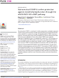 Cover page: Nutraceutical COMP-4 confers protection against endothelial dysfunction through the eNOS/iNOS-NO-cGMP pathway.