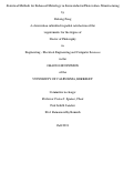 Cover page: Statistical Methods for Enhanced Metrology in Semiconductor/Photovoltaic Manufacturing