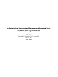 Cover page: A Sustainable Stormwater Management Proposal for a Bayfront Military Brownfield