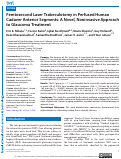 Cover page: Femtosecond Laser Trabeculotomy in Perfused Human Cadaver Anterior Segments: A Novel, Noninvasive Approach to Glaucoma Treatment