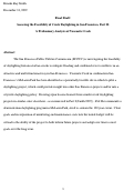 Cover page: Assessing the Feasibility of Creek Daylighting in San Francisco, Part II: A Preliminary Analysis of Yosemite Creek