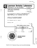 Cover page: STATUS OF DOE-SPONSORED RESEARCH ON ADVANCED SECONDARY BATTERIES