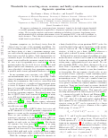 Cover page: Thresholds for Correcting Errors, Erasures, and Faulty Syndrome Measurements in Degenerate Quantum Codes