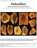 Cover page: Fossil leaves, fruits and seeds of the Late Eocene Teater Road flora near Post, Oregon, USA