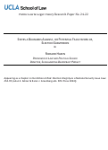 Cover page: States a Bulwarks Against, or Potential Faciliators of, Election Subversion