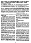 Cover page: Field efficacy evaluation of diphacinone paraffin bait blocks and strychnine oat groats for control of forest pocket gophers (Thomomys spp.)