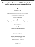 Cover page: Enhancing Seismic Performance of Tall Buildings by Optimal Design of Supplemental Energy-Dissipation Devices