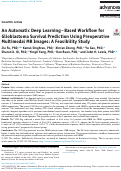 Cover page: An Automatic Deep Learning–Based Workflow for Glioblastoma Survival Prediction Using Preoperative Multimodal MR Images: A Feasibility Study