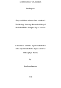 Cover page: “They could there write the fates of nations": The Ideology of George Bancroft’s History of the United States during the Age of Jackson