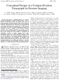 Cover page: Conceptual design of a compact positron tomograph for prostate imaging