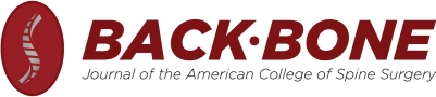 BackBone: Journal of the American College of Spine Surgery banner