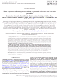 Cover page: Plant responses to heterogeneous salinity: agronomic relevance and research priorities