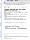 Cover page: Do PCI Facility Openings and Closures&nbsp;Affect AMI Outcomes Differently in High- vs Average-Capacity Markets?