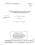Cover page: APPROXIMATE METHODS FOR CALCULATION OF INTRINSIC TOTAL-ABSORPTION-AND DOUBLE-ESCAPE-PEAK EFFICIENCIES FOR Ge(Li) DETECTORS