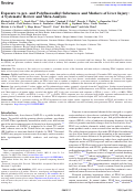 Cover page: Exposure to per- and Polyfluoroalkyl Substances and Markers of Liver Injury: A Systematic Review and Meta-Analysis