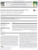 Cover page: Spatial and temporal trends in occurrence of emerging and legacy contaminants in the Lower Columbia River 2008â��2010