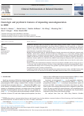 Cover page: Neurologic and psychiatric features of impending neurodegeneration in iRBD.