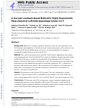 Cover page: Vascular Landmark-Based Method for Highly Reproducible Measurement of Left Atrial Appendage Volume in Computed Tomography