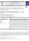 Cover page: Rapid identification of reproductive toxicants among environmental chemicals using an in vivo evaluation of gametogenesis in budding yeast Saccharomyces cerevisiae