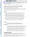 Cover page: Diagnosis and treatment of eosinophilic esophagitis