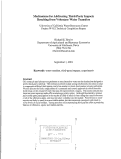 Cover page: Mechanisms for Addressing Third-Party Impacts Resulting from Voluntary Water Transfers