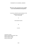 Cover page: Role of iron oxide concentration and crystallinity on soil carbon distribution and composition