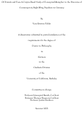 Cover page: Of Friends and Foes: A Corpus-Based Study of Conceptual Metaphor in the Discourse of Contemporary Right-Wing Populism in Germany