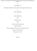 Cover page: Molecular Level Investigations and Mathematical Modeling of Cellulase-catalyzed Hydrolysis of Cellulose