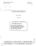 Cover page: INTEGRATED CIRCUIT READOUT FOR CLOSELY SPACED TORE ARRAYS