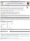 Cover page of Lipoprotein(a), high-sensitivity c-reactive protein, homocysteine and cardiovascular disease in the Multi-Ethnic Study of Atherosclerosis.