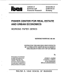 Cover page: Estimating the Housing Price Effects of Alternative Growth Management Strategies in the City of San Diego