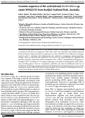 Cover page: Genome sequence of the acid-tolerant Burkholderia sp. strain WSM2232 from Karijini National Park, Australia